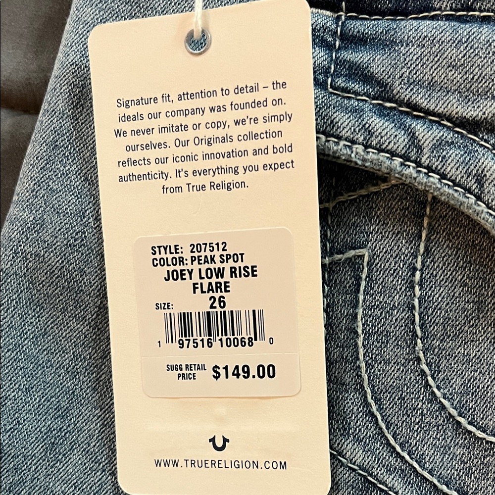 True Religion Women's Light Blue Boot Cut Jeans - Picture 5 of 7